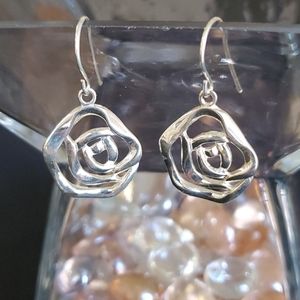 Rosette Earrings